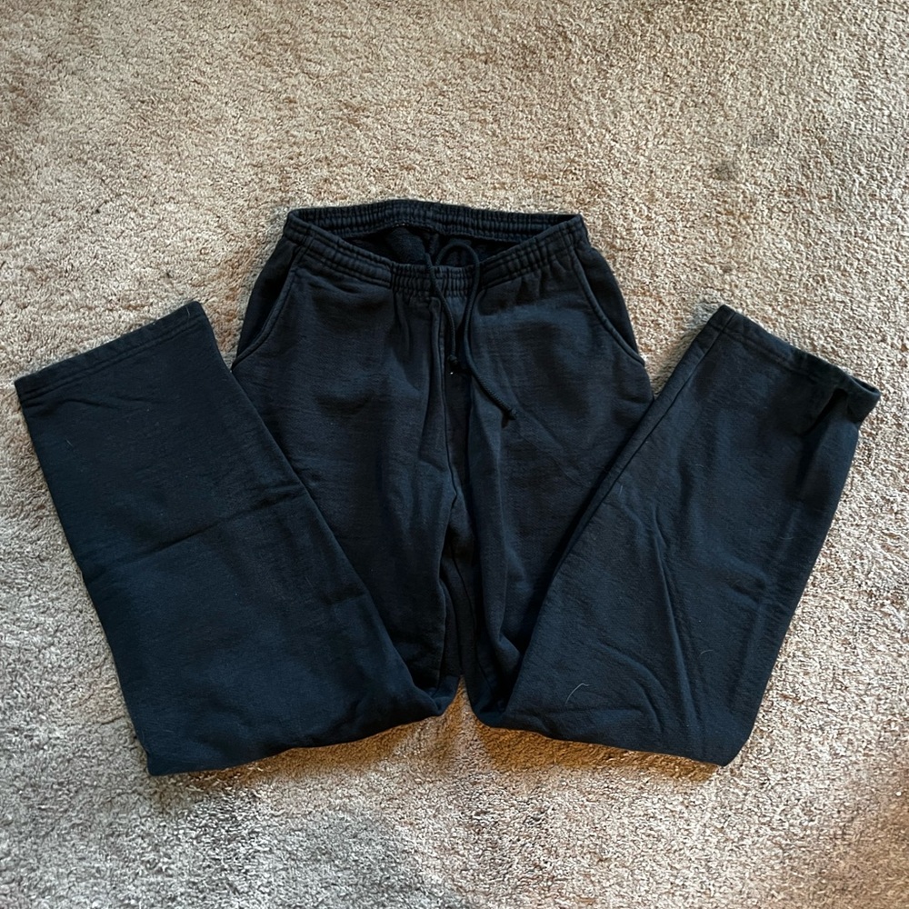 Los Angeles Apparel 14oz Heavyweight Cotton Open Leg Sweatpants